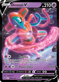 Deoxys V – Carta Pokémon TCG