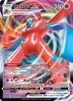 Deoxys VMAX – Carta Pokémon TCG