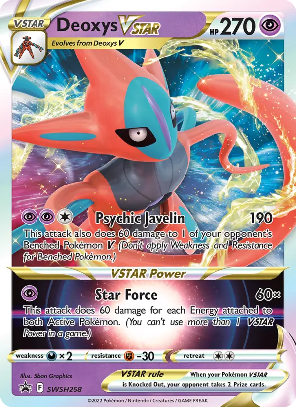 Deoxys V-ASTRO – Pokémon TCG