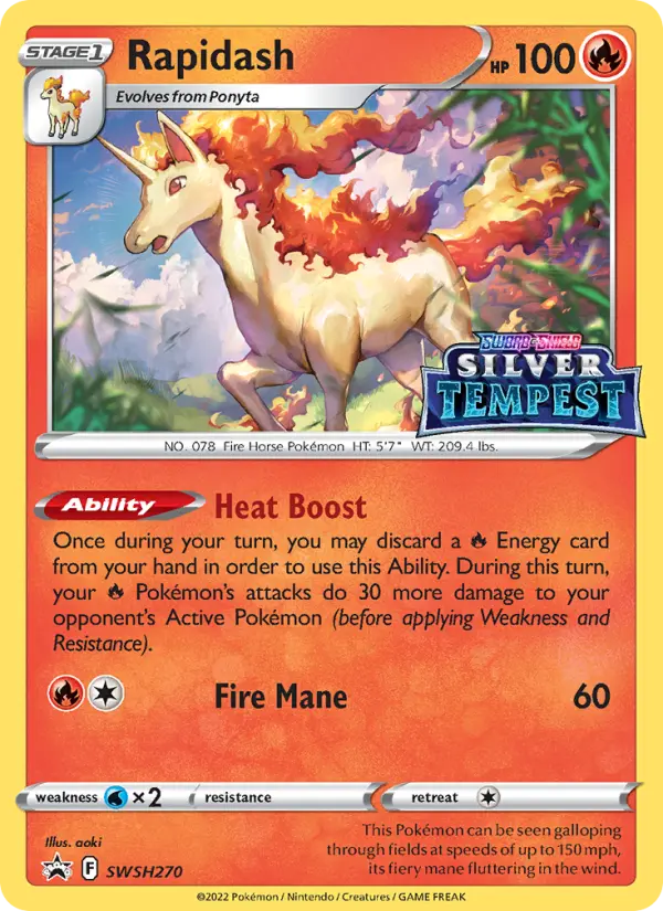 Rapidash – Pokémon TCG