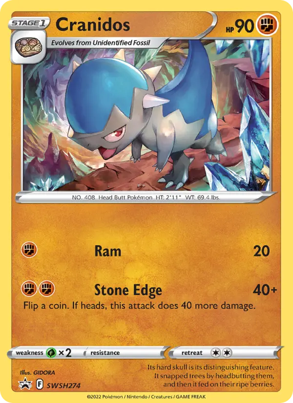 Cranidos – Pokémon TCG