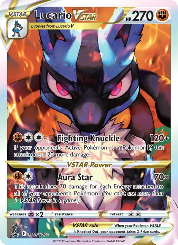 Lucario V-ASTRO – Pokémon TCG