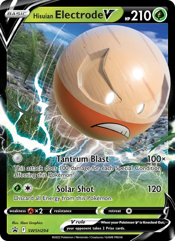 Electrode de Hisui V – Pokémon TCG