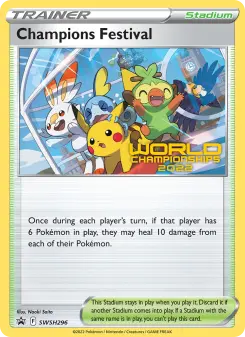 Festival dos Campeões – Carta Pokémon TCG