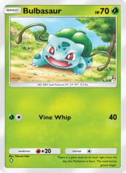 Bulbasaur – Carta Pokémon TCG