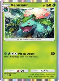 Venusaur – Carta Pokémon TCG