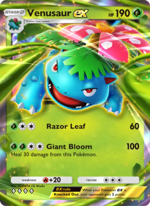 Venusaur ex – Pokémon TCG