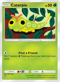 Caterpie – Carta Pokémon TCG