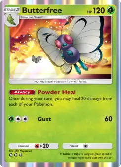 Butterfree – Carta Pokémon TCG