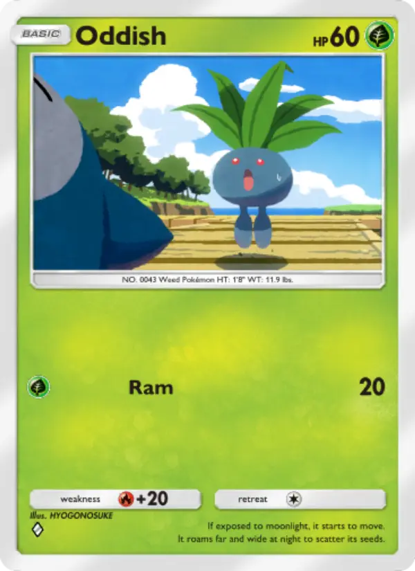 Oddish – Pokémon TCG