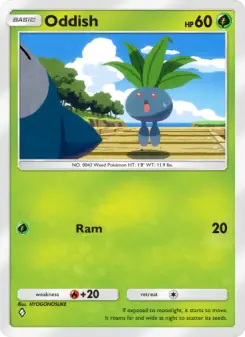 Oddish – Carta Pokémon TCG