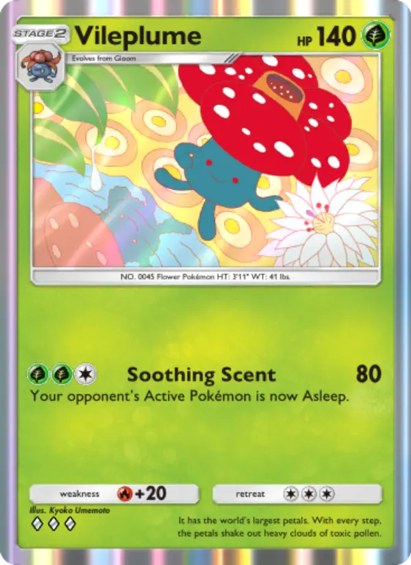 Vileplume – Pokémon TCG