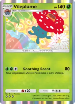 Vileplume – Carta Pokémon TCG