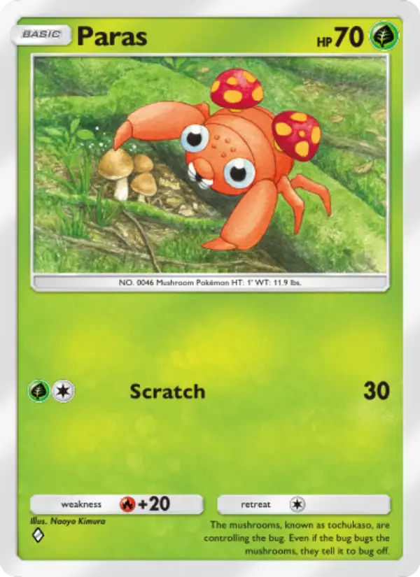 Paras – Pokémon TCG