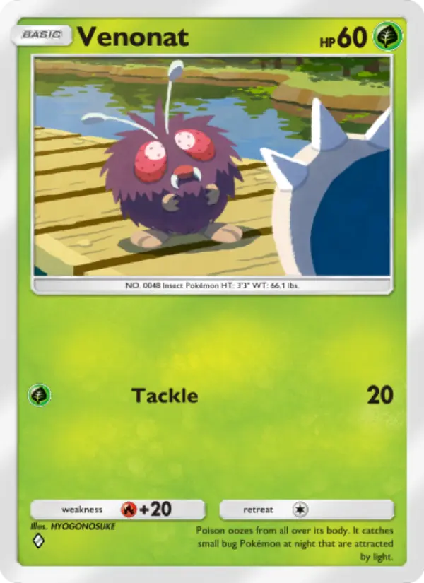 Venonat – Pokémon TCG