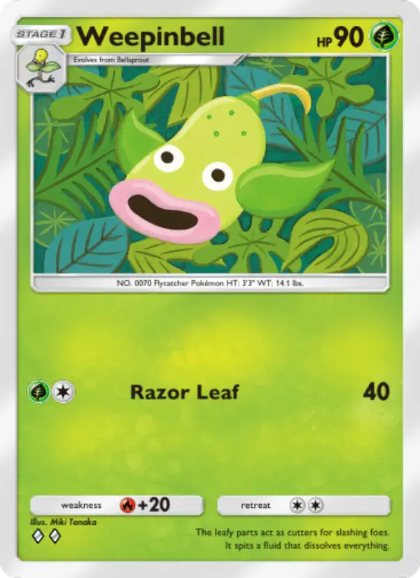Weepinbell – Pokémon TCG
