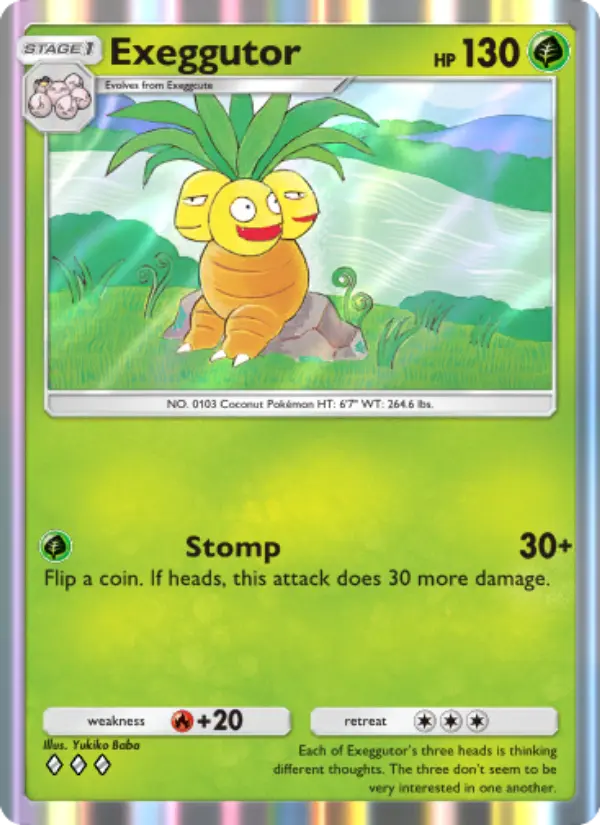 Exeggutor – Pokémon TCG