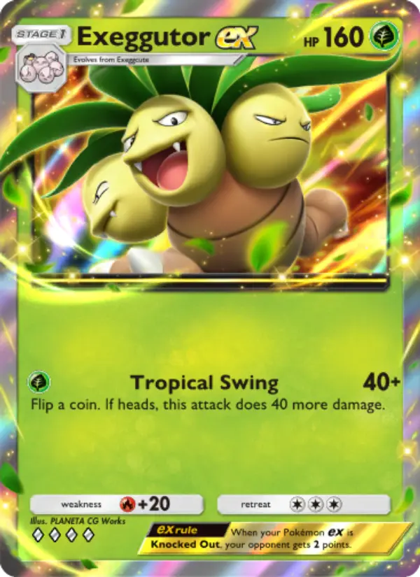 Exeggutor ex – Pokémon TCG