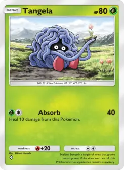 Tangela – Carta Pokémon TCG