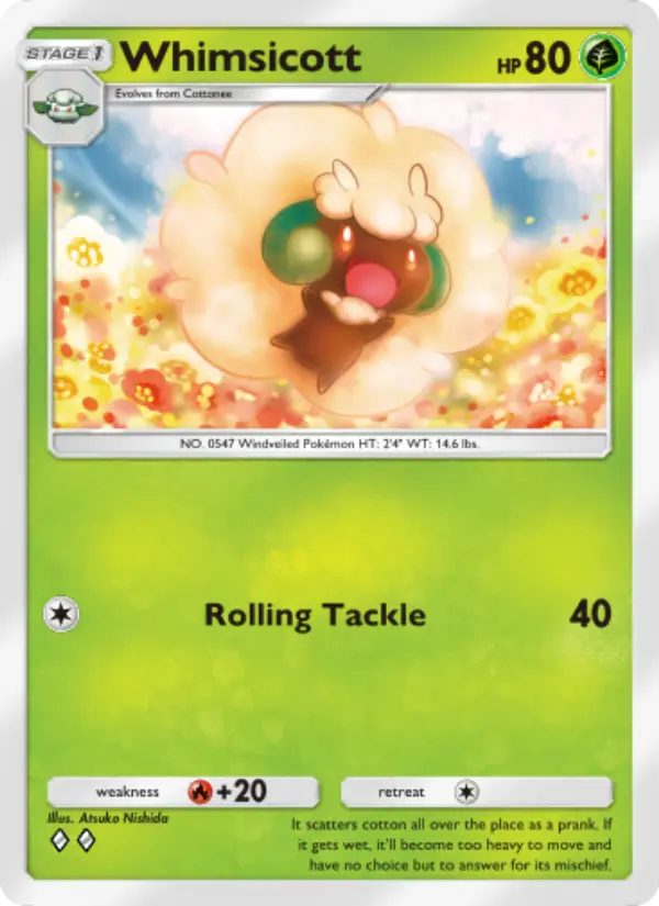 Whimsicott – Pokémon TCG