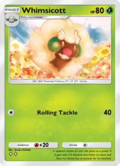 Whimsicott – Carta Pokémon TCG