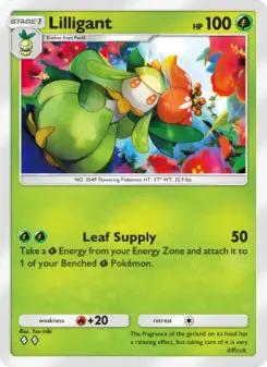 Lilligant – Carta Pokémon TCG