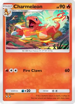 Charmeleon – Carta Pokémon TCG