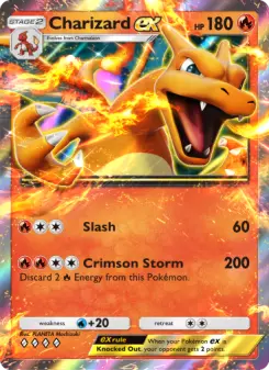 Charizard ex – Carta Pokémon TCG