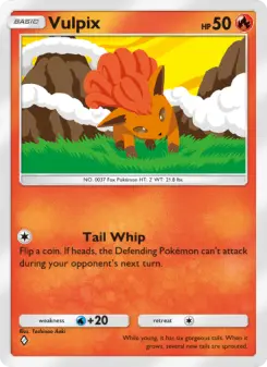 Vulpix – Carta Pokémon TCG