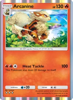 Arcanine – Carta Pokémon TCG