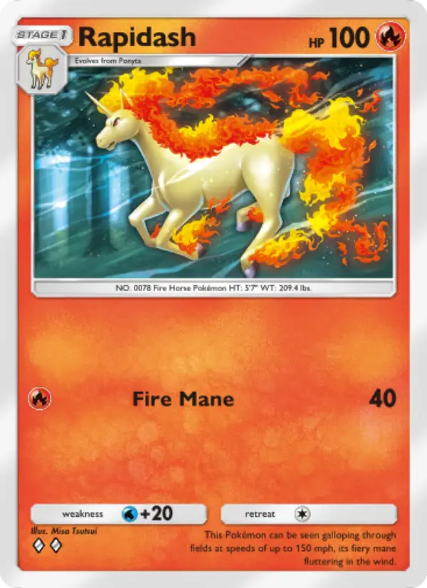 Rapidash – Pokémon TCG