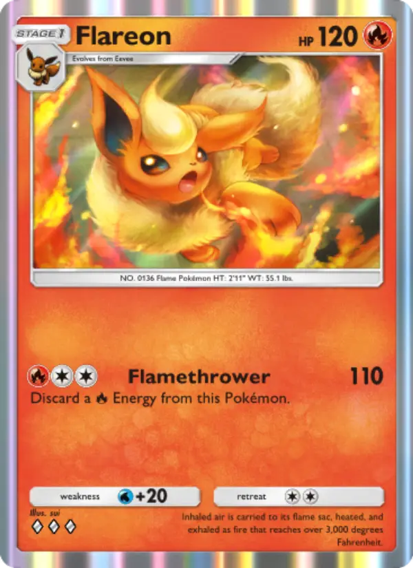 Flareon – Pokémon TCG