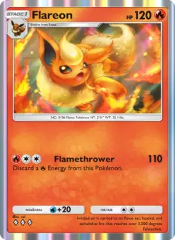 Flareon – Carta Pokémon TCG