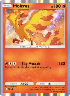 Moltres – Carta Pokémon TCG