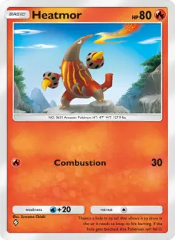 Heatmor – Carta Pokémon TCG