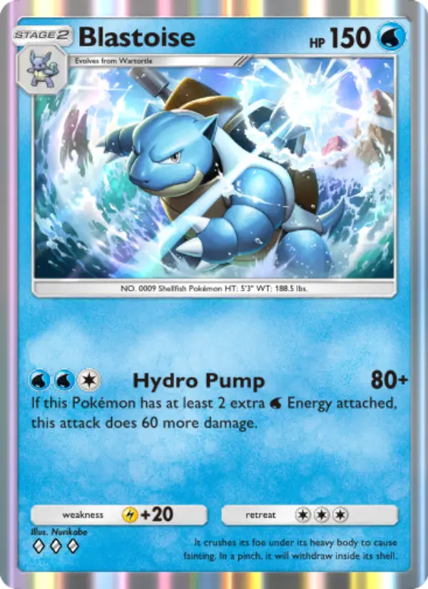 Blastoise – Pokémon TCG