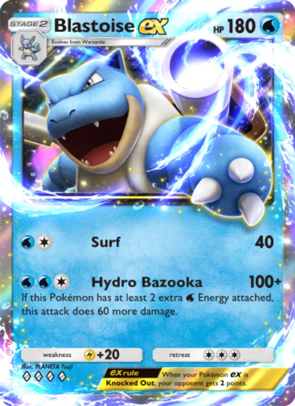 Blastoise ex – Pokémon TCG