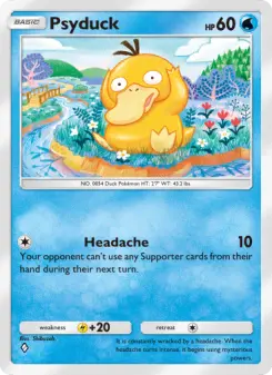 Psyduck – Carta Pokémon TCG