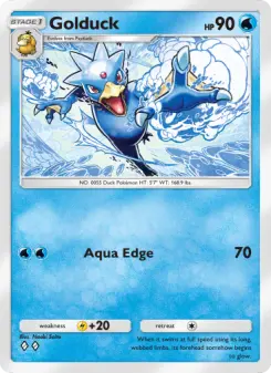 Golduck – Carta Pokémon TCG