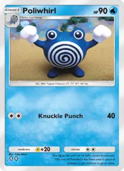 Poliwhirl – Carta Pokémon TCG