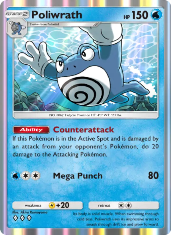 Poliwrath – Pokémon TCG