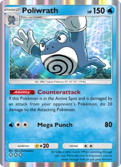 Poliwrath – Carta Pokémon TCG