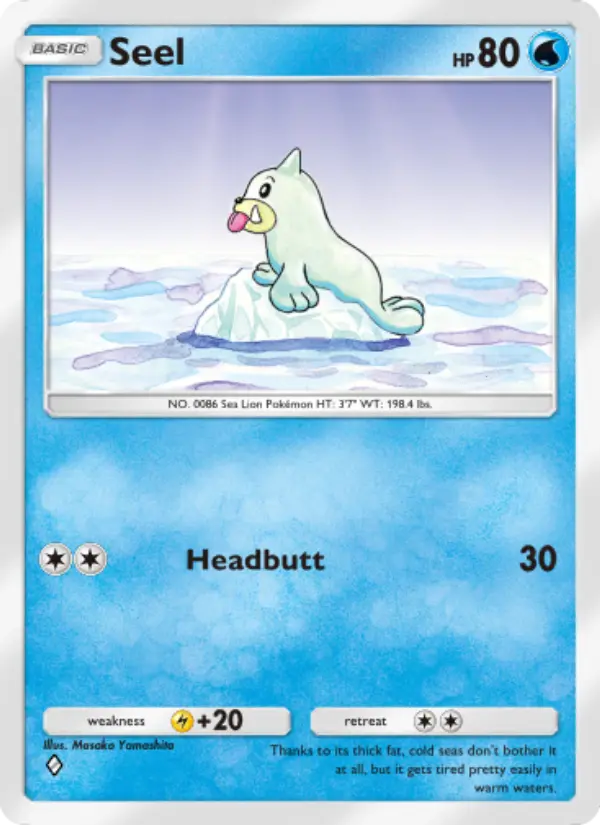 Seel – Pokémon TCG