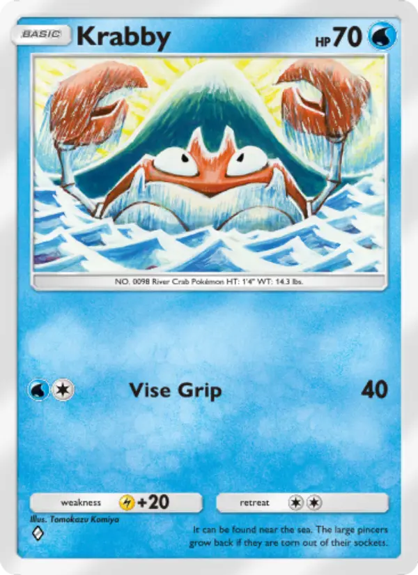 Krabby – Pokémon TCG