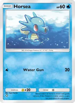 Horsea – Carta Pokémon TCG