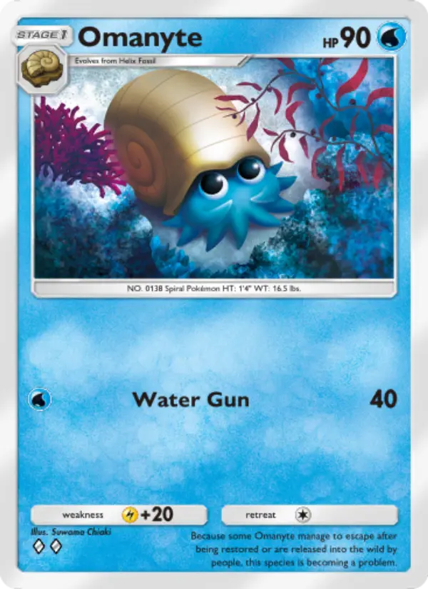 Omanyte – Pokémon TCG