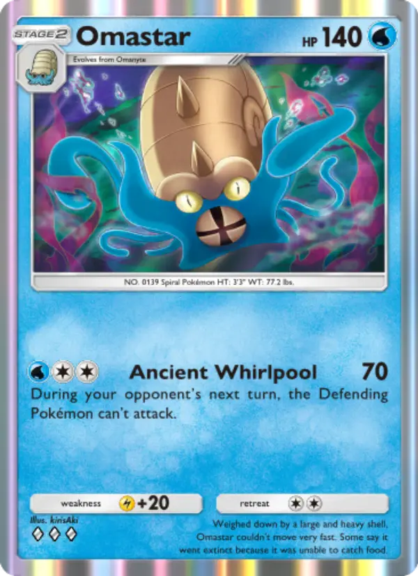 Omastar – Pokémon TCG