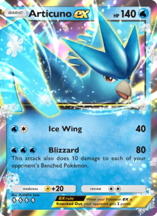 Articuno ex – Pokémon TCG