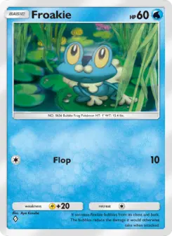 Froakie – Carta Pokémon TCG