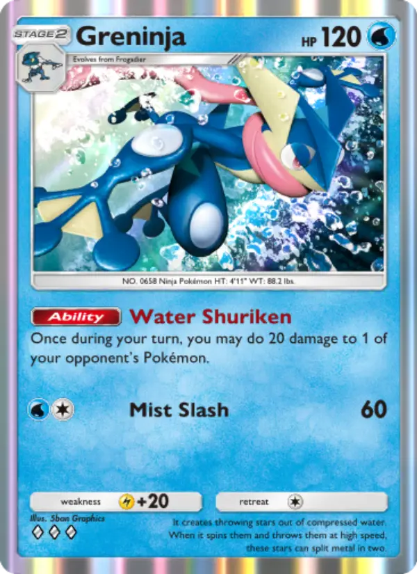 Greninja – Pokémon TCG